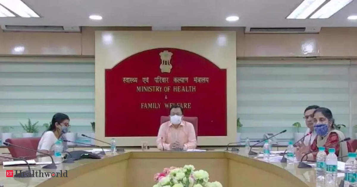 Union Health Ministry engages with states/UT to review progress of NHM, Health News, ET HealthWorld