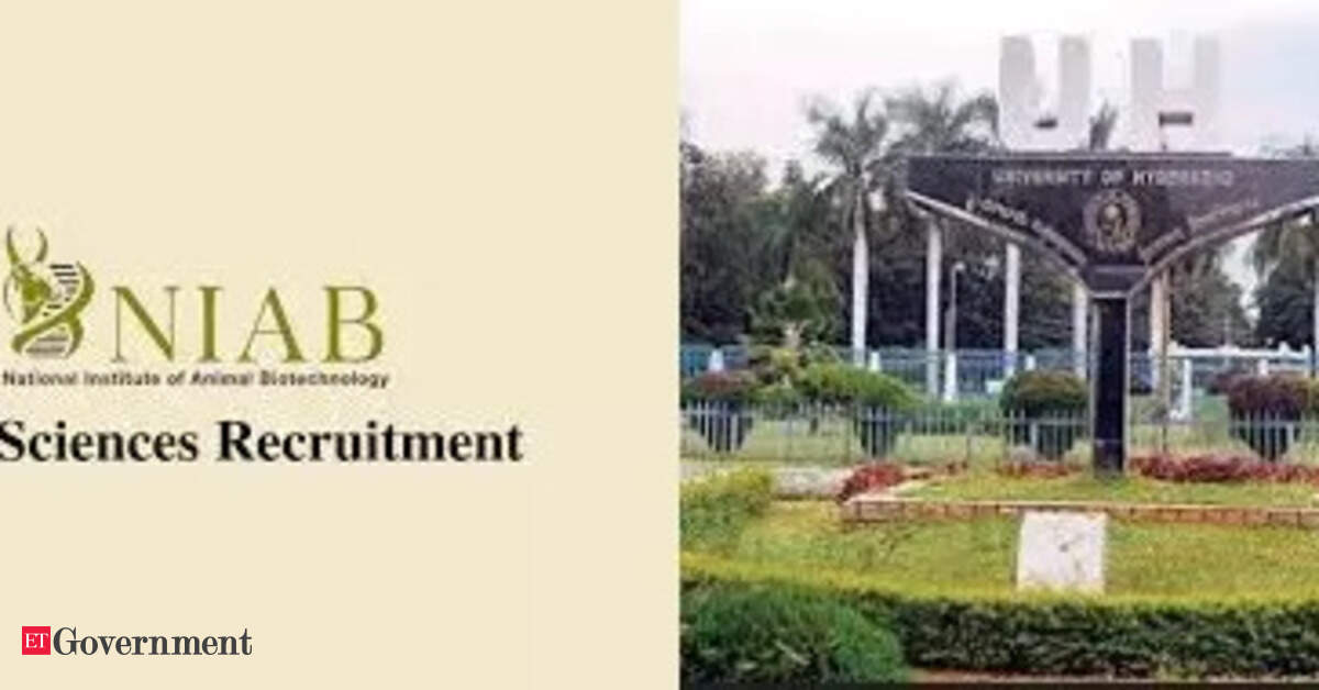 Hyderabad Central University signs MoU with NIAB for resources sharing in animal biotechnology, Government News, ET Government Hyderabad Central University signs MoU with NIAB for resources sharing in animal biotechnology, Government News, ET Government