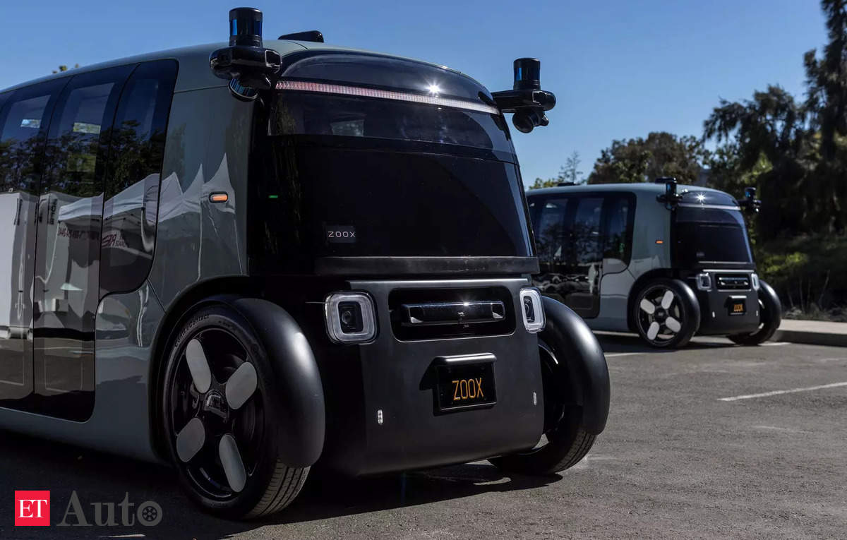 Zoox unveils self-driving robotaxi