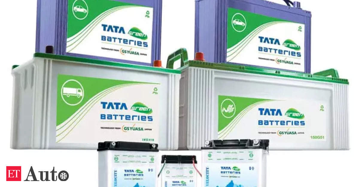 Tata Inexperienced Batteries indicators aftermarket tie-up take care of Tata Motors, Auto Information, ET Auto