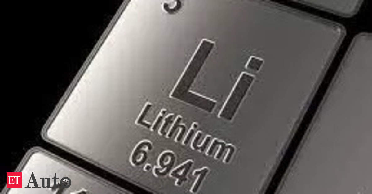 Lithium startup EnergyX will get $450 mln funding tied to IPO plans, Auto Information, ET Auto