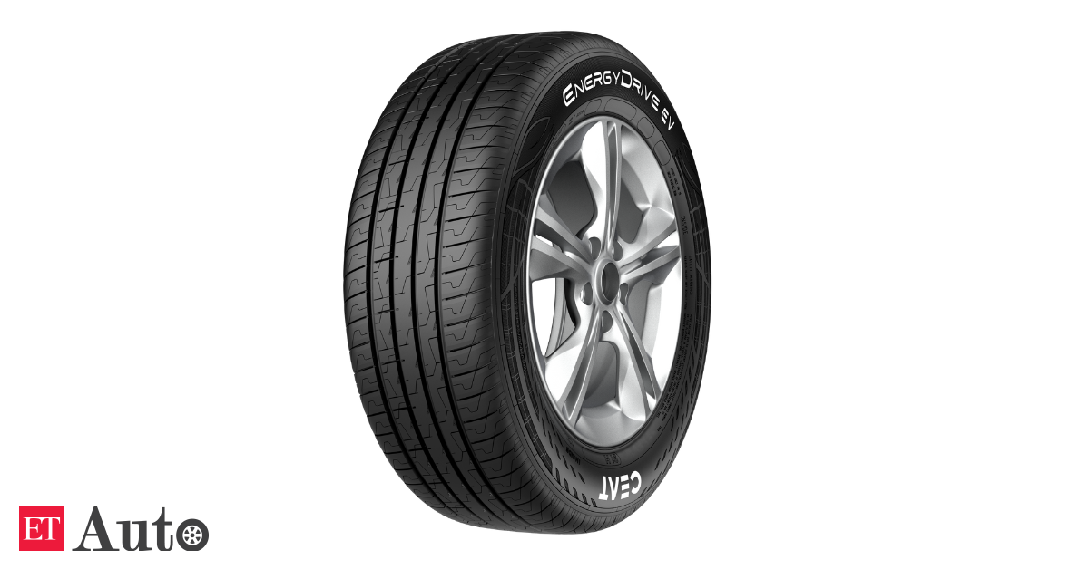 Ceat EnergyDrive is India's first fourwheeler tyre made for EVs Key variations defined ET