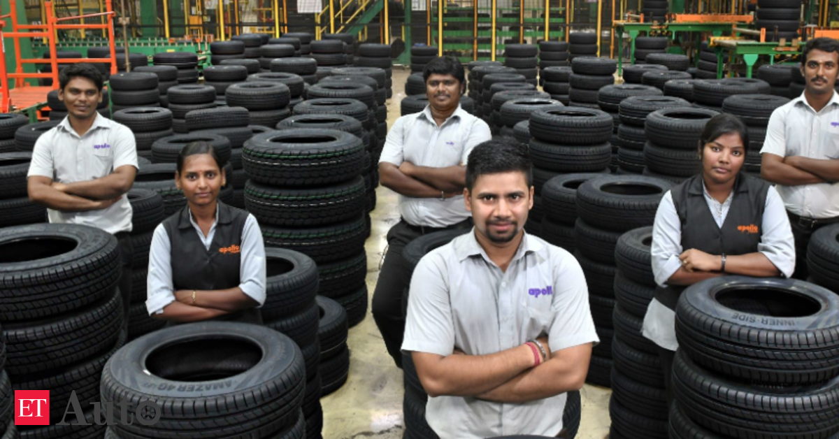 Apollo Tyres expects to fulfill -billion income goal by 2025-26, Auto News, ET Auto