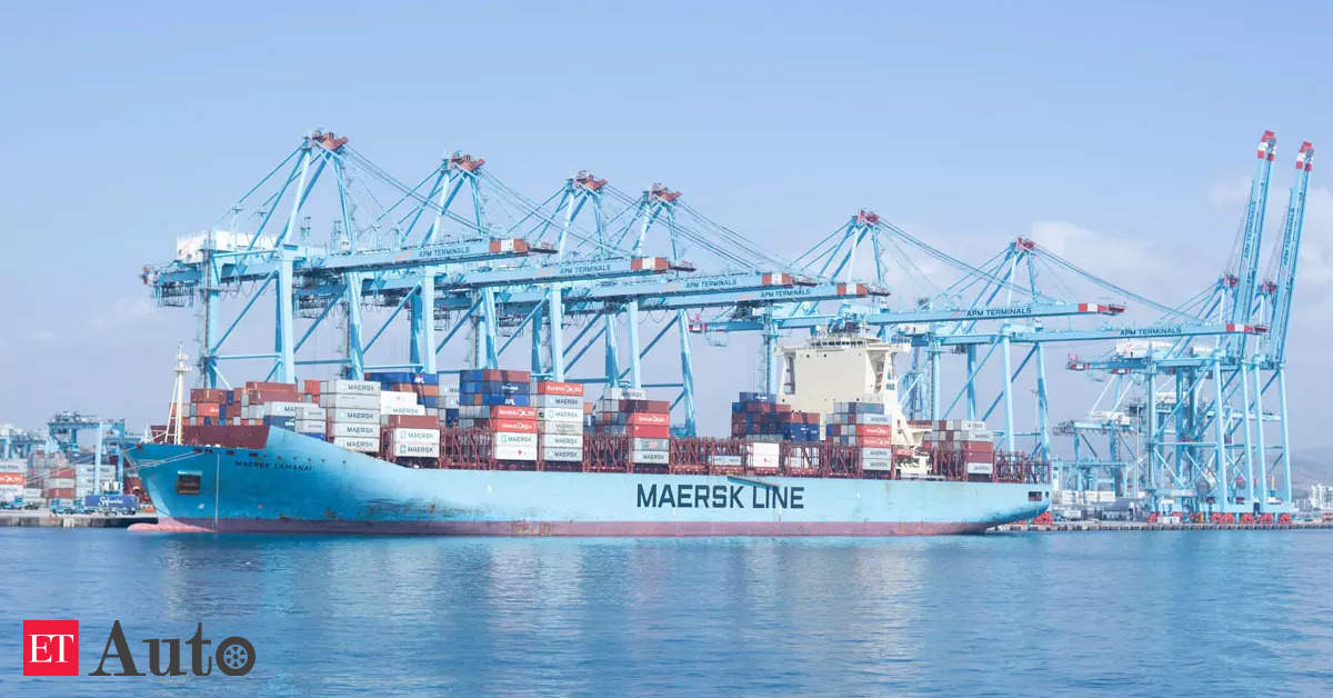 Maersk sees weaker demand for transport containers this 12 months, Auto News, ET Auto