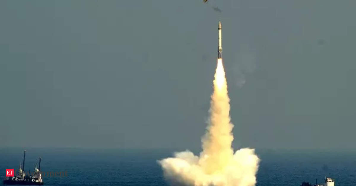 Drdo: DRDO, Navy successfully flight test VL Short Range Surface-to-Air ...