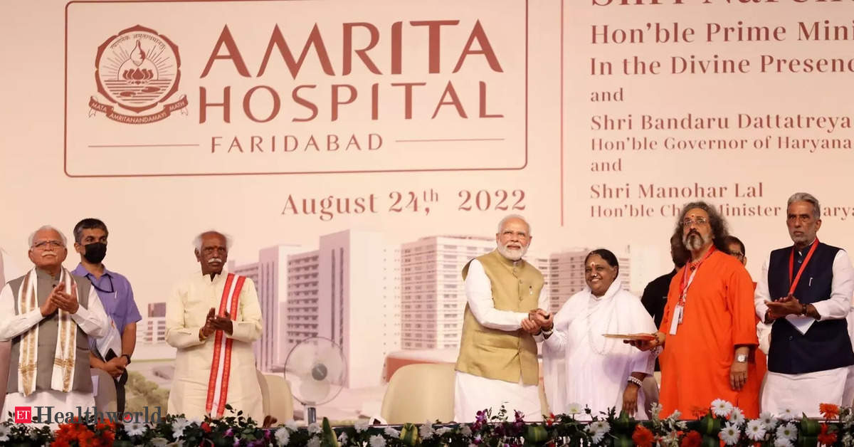 PM Modi inaugurates state-of-the-art Amrita Hospital in Faridabad – ET HealthWorld