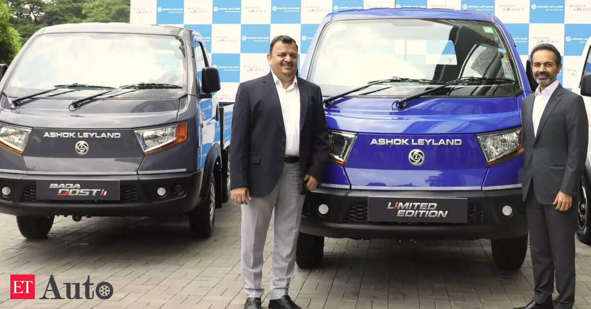 Bada Dost: Ashok Leyland Launches Bada Dost I1, I2 To Expand LCV Range ...