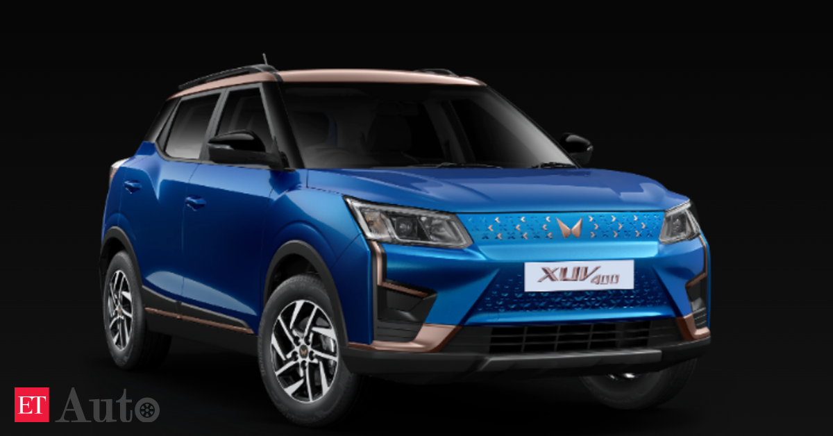 Mahindra unveils its first e-SUV XUV400; to launch in January subsequent yr, Auto News, ET Auto