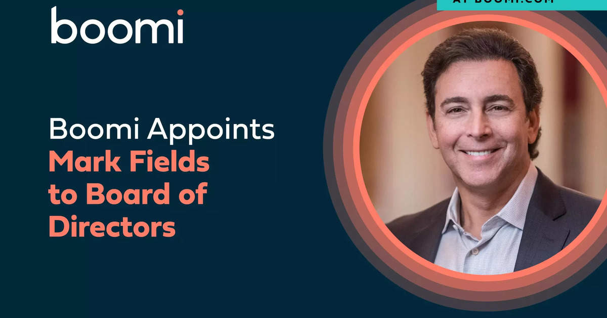 Boomi appoints Mark Fields to its Board of Directors