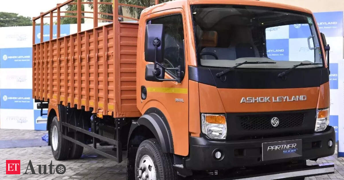Ashok Leyland launches new ICV platform 'Partner Super', Auto News, ET Auto