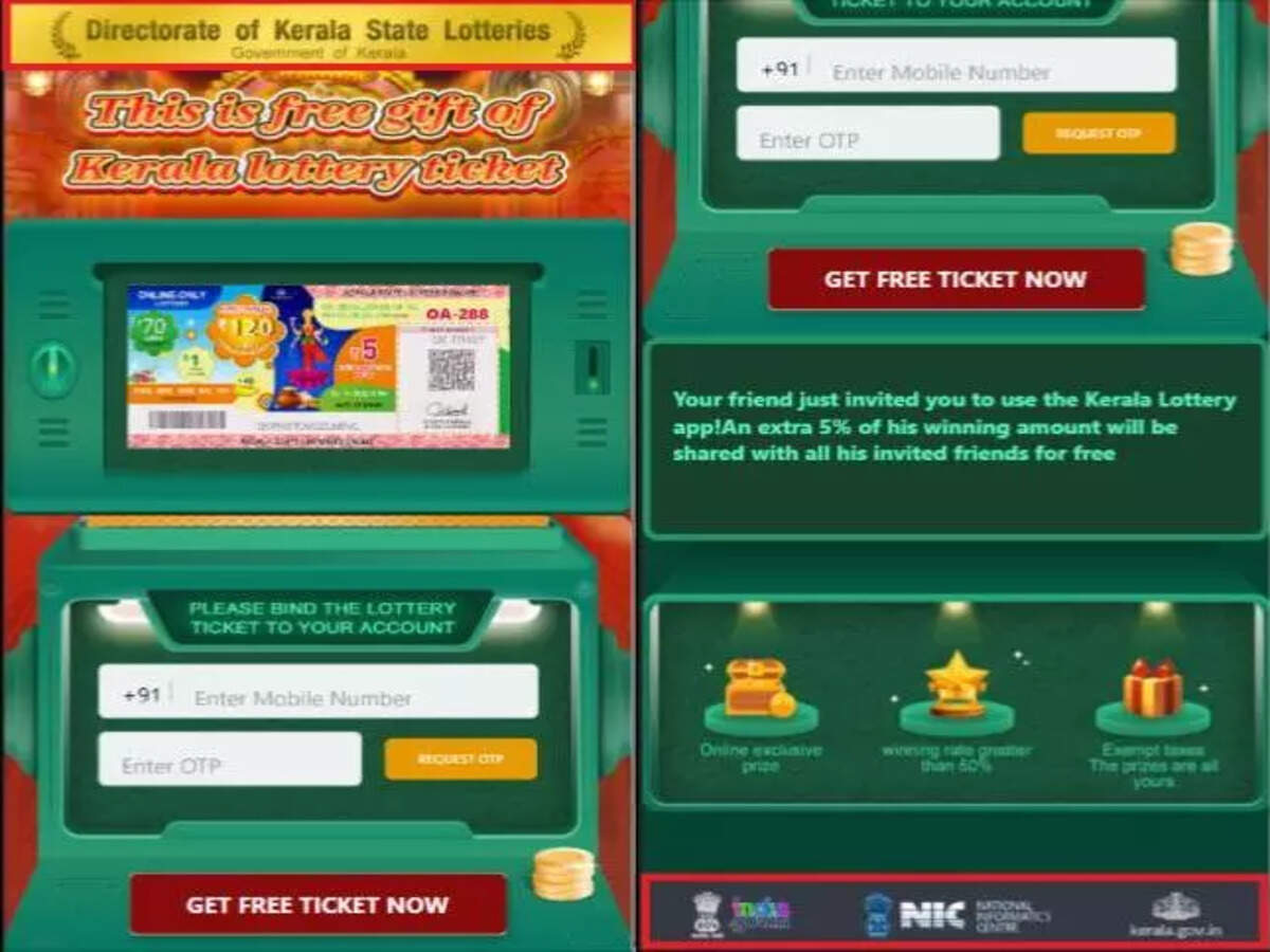 Fake apps impersonating Kerala State lottery dupe over 2 million users,  ETCISO
