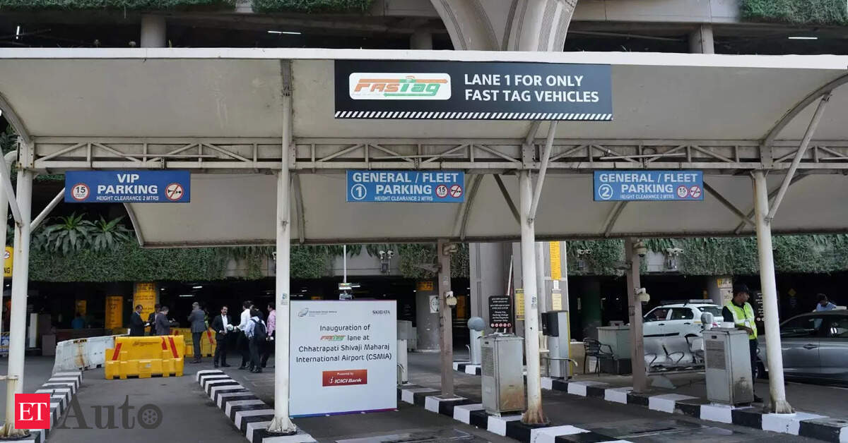 Mumbai international airport facilitates parking with FASTag solution ...