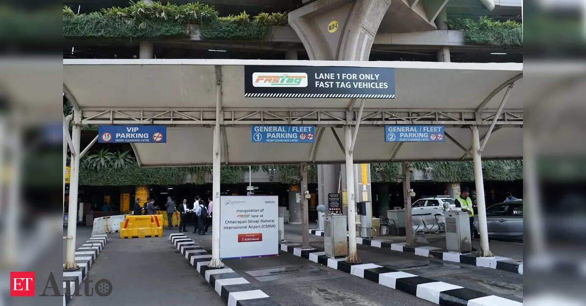 Mumbai international airport facilitates parking with FASTag solution ...