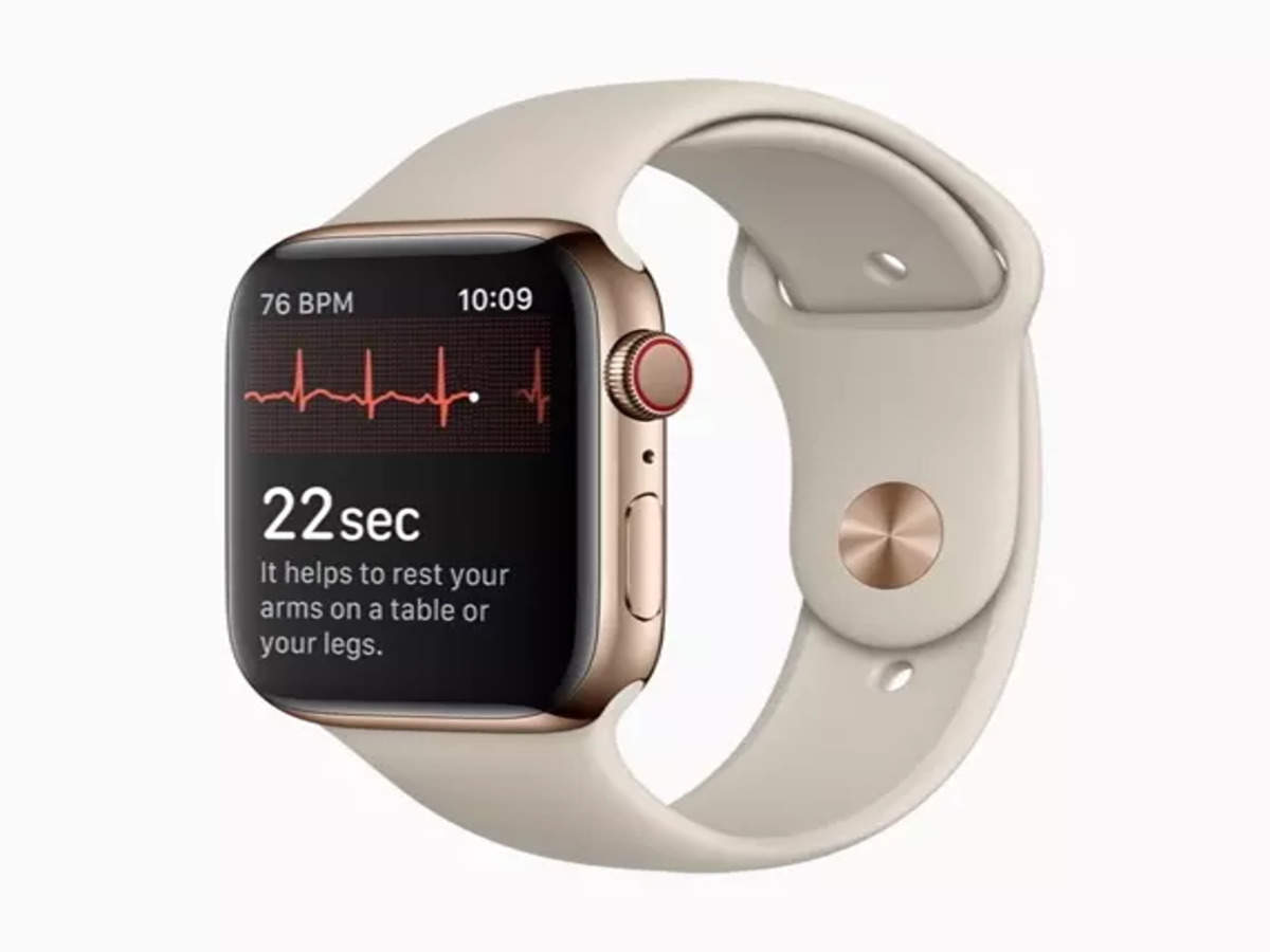 Watch with store ecg sensor