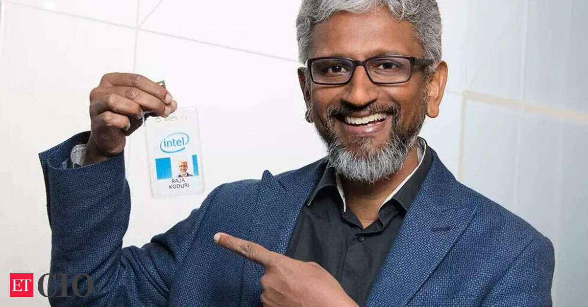 राजा कोडुरी, इंटेल, सीआईओ न्यूज, ईटी सीआईओ