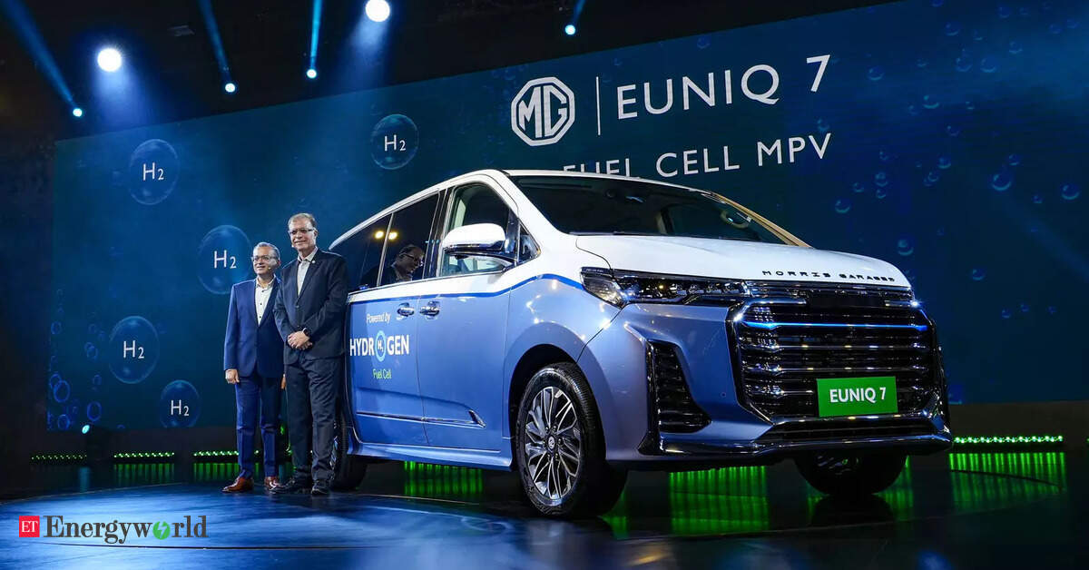 MG showcase hydrogen fuelcell powered vehicle, Energy News, ET EnergyWorld