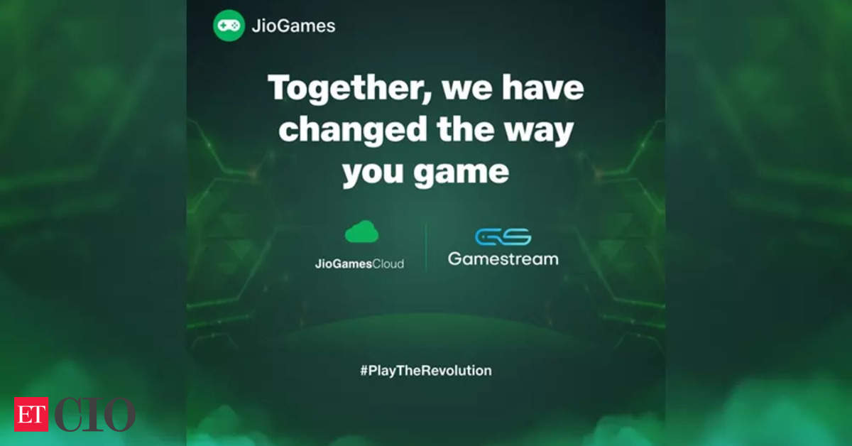JioGames, Gamestream भागीदार भारत में क्लाउड गेमिंग को सक्षम करने के लिए, CIO News, ET CIO