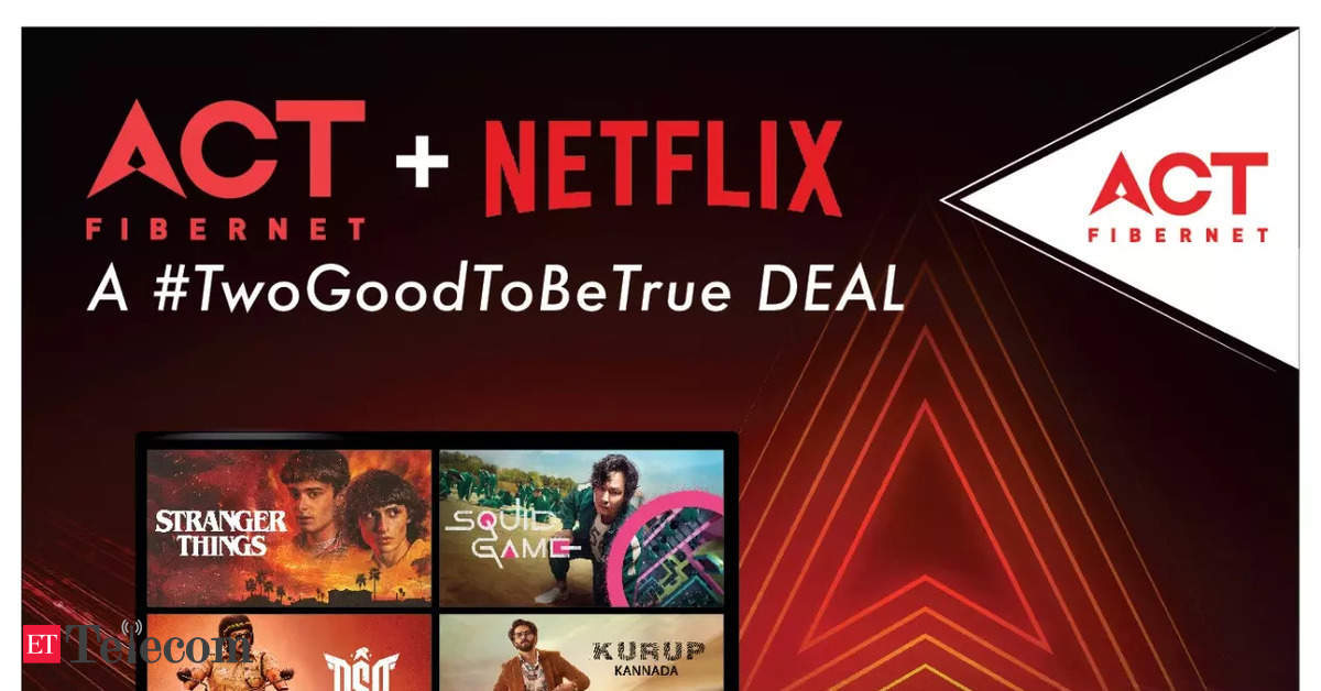 ACT partners Netflix to bundle Netflix Basic plan with long