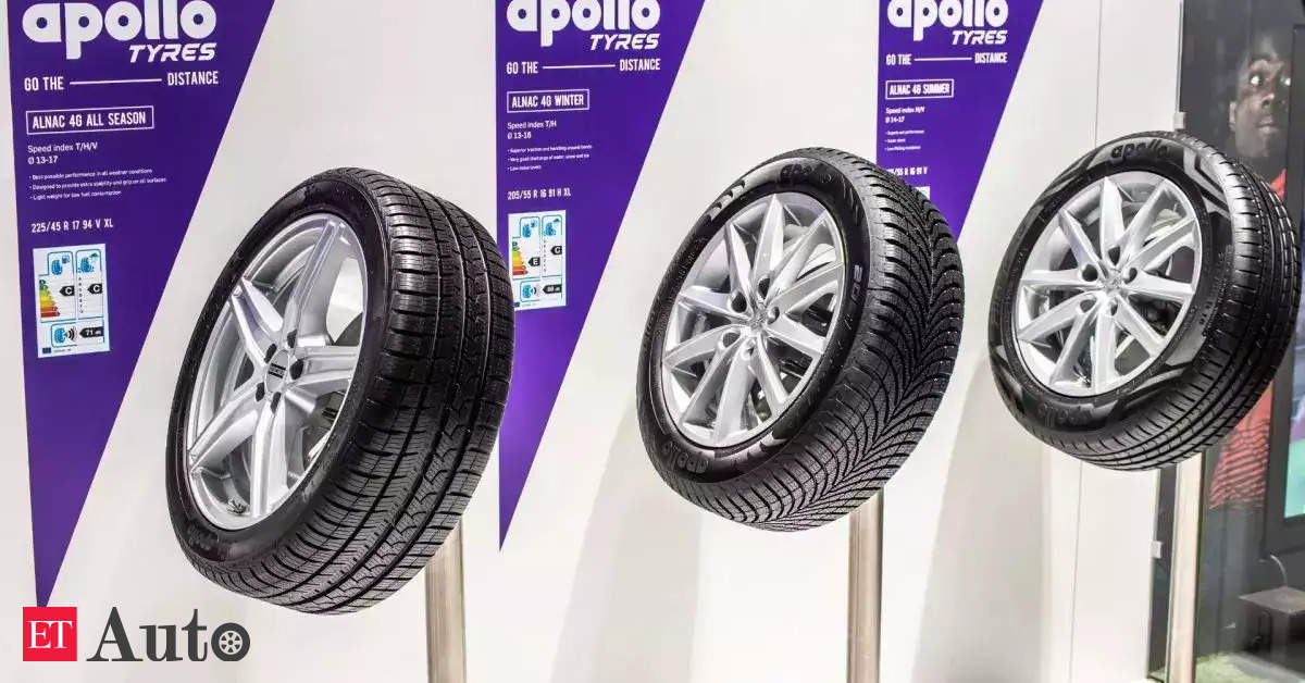 Apollo Tyres will get ISO 20400 certification for sustainable procurement, Auto News, ET Auto