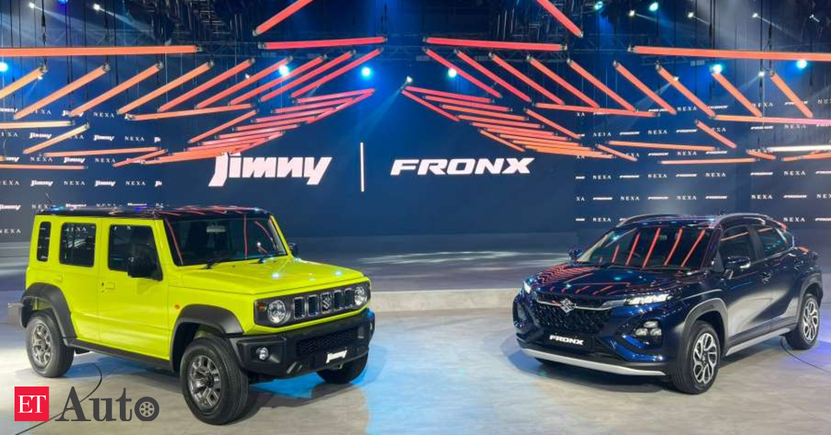 Maruti Jimny Bookings: Maruti Suzuki India’s pending orders rise to around 4.05 lakh units in January, Auto News, ET Auto