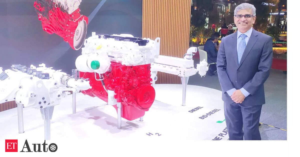 We will do much of the work on hydrogen tech in India for the world, says Srikanth Padmanabhan, President, Cummins’ Engines Business, Auto News, ET Auto