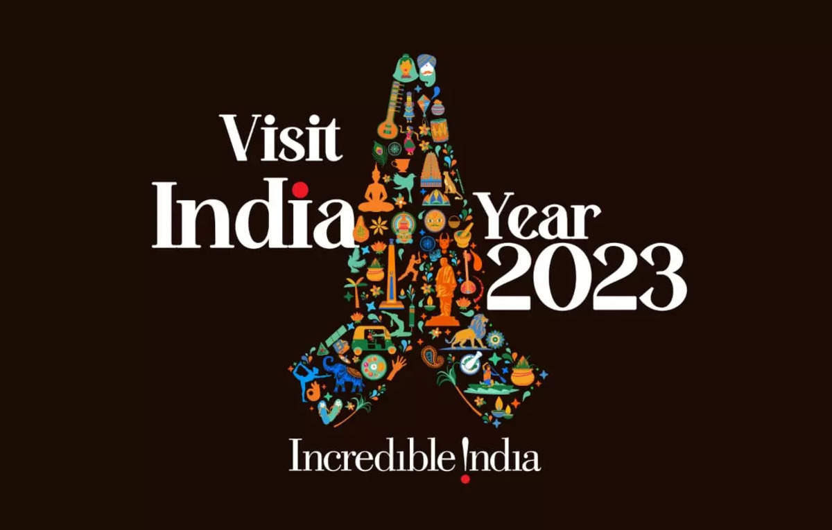 visit india year 2023 logo