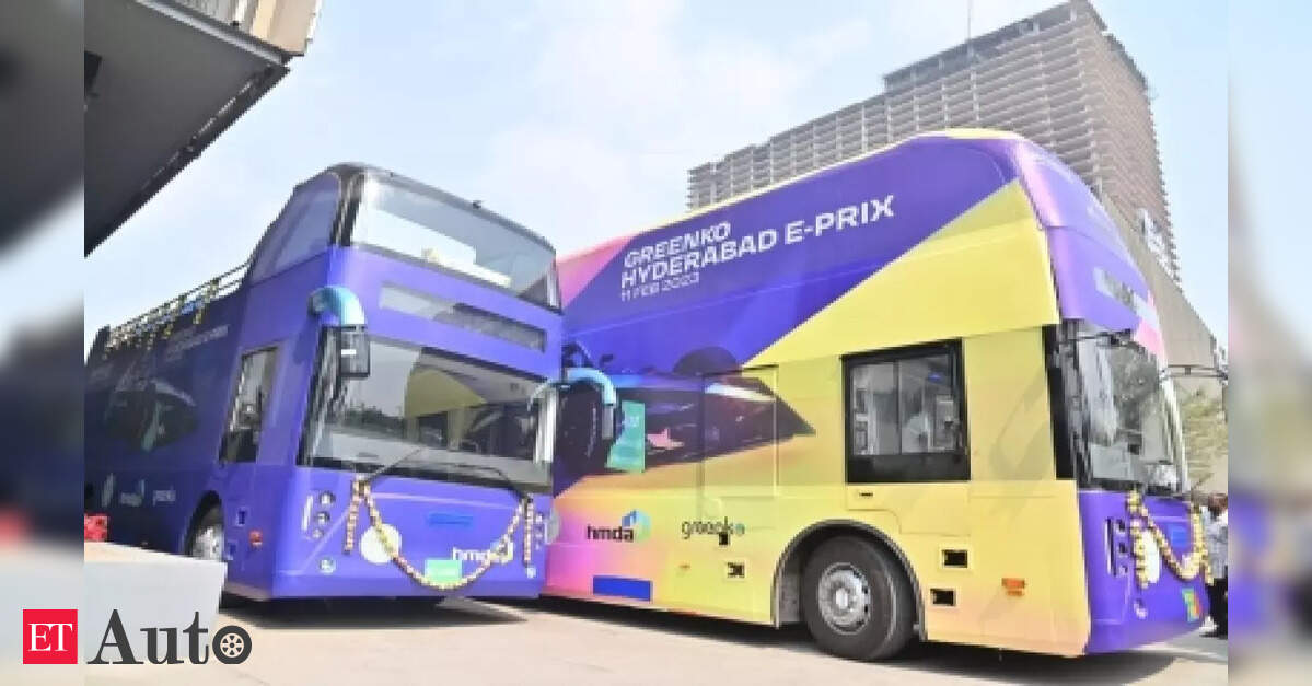 Double-decker buses return to Hyderabad after two decades, ETAuto