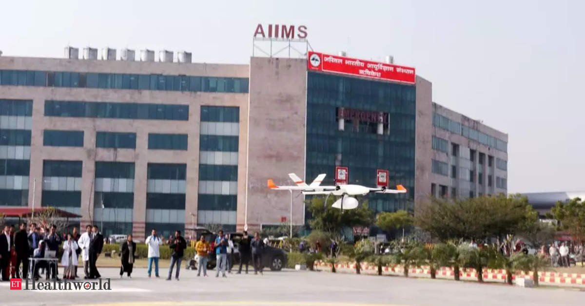 AIIMS Rishikesh conducts successful trial of transporting TB medicines by drones – ET HealthWorld