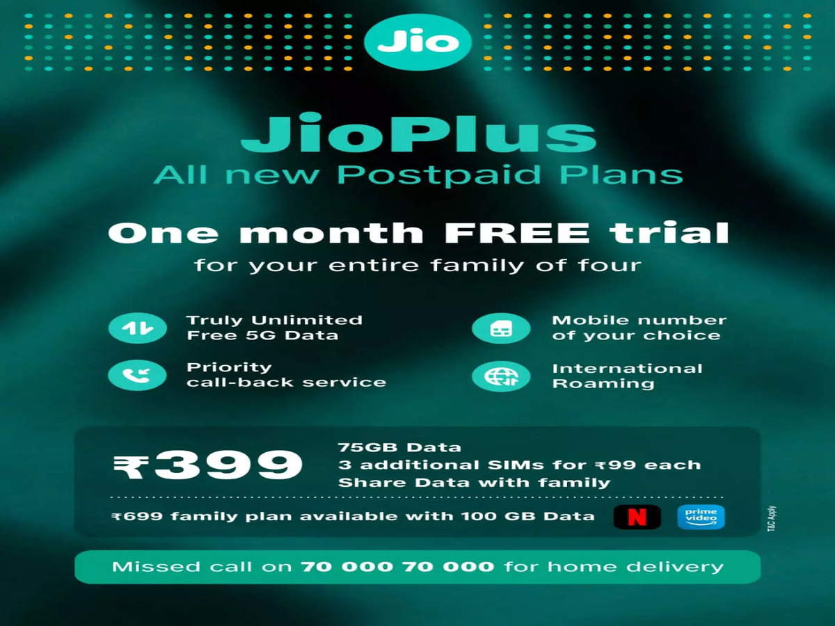 jio phone postpaid data plans