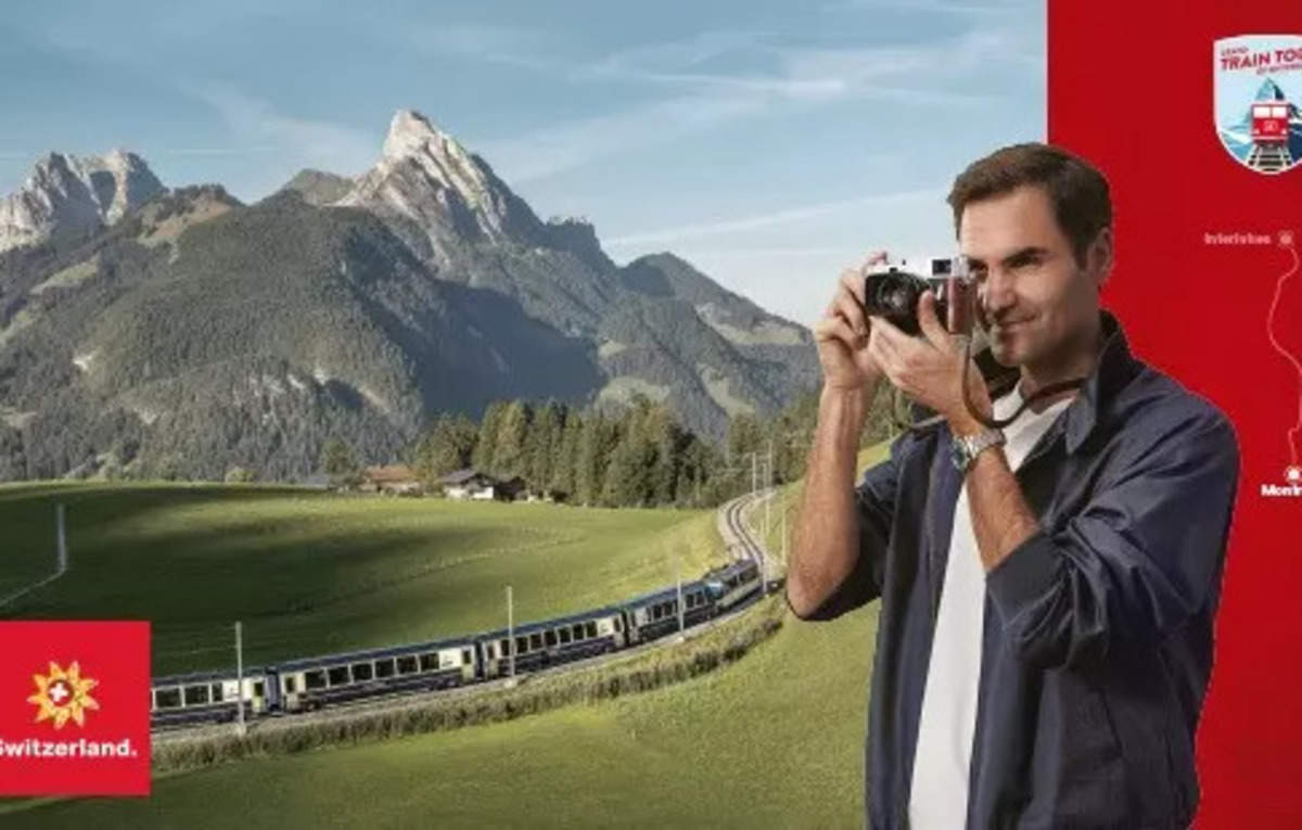 Roger Federer, Trevor Noah promote Grand Train Tour of Switzerland, ET
